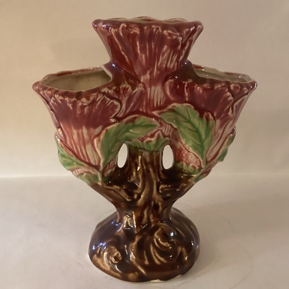Vintage parrot tulip vase - Picture 3 of 7